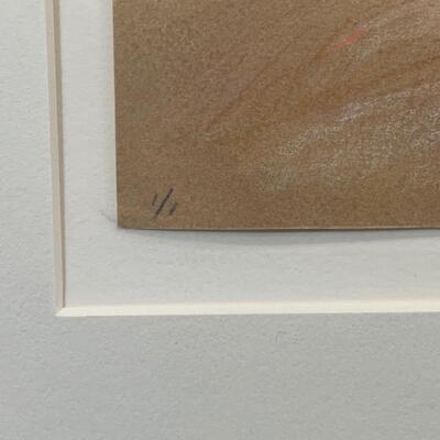 Signed Water Color Pencil Art #1/1 by Laura Margolias