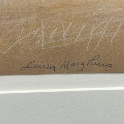 Signed Water Color Pencil Art #1/1 by Laura Margolias