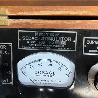 RARE Reiter Sedac Stimulator for Electro Shock Therapy