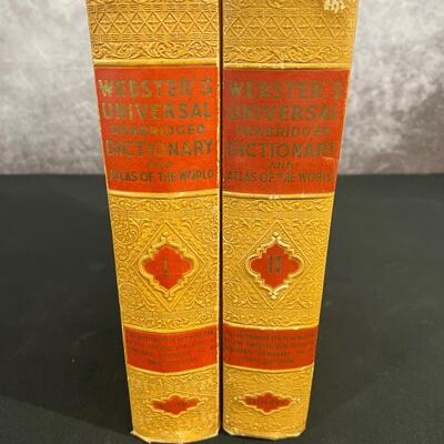 Vintage Websters Dictionary Universal/Unabridged