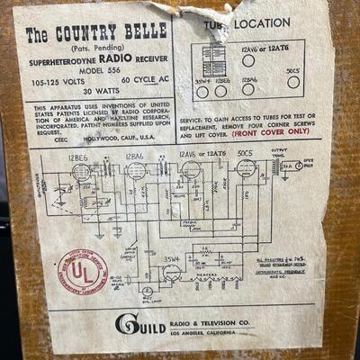 Guild The Country Belle Radio Phone