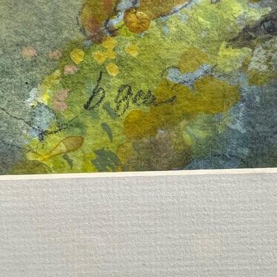 Signed Water Color 8"x12"