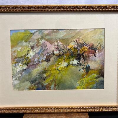 Signed Water Color 8"x12"