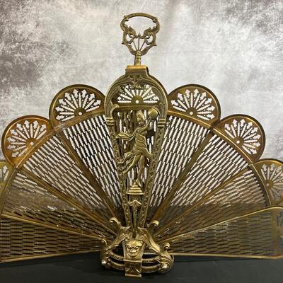 Vintage Fireplae Screen