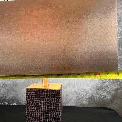 Modern Snake Skin Lamp Base 6.75"x4"x29"