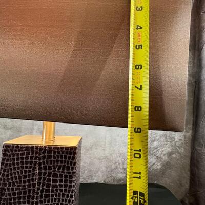 Modern Snake Skin Lamp Base 6.75"x4"x29"