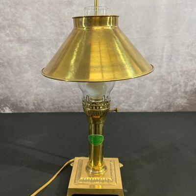 Vintage Oriental Express Paris, Istanbul  Lamp 20"Hx 10"W
