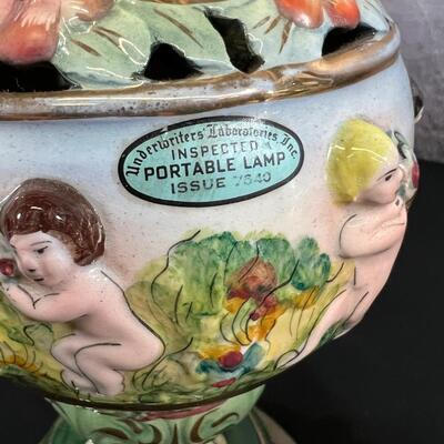 Vintage Underwriters Lab Lamp 
