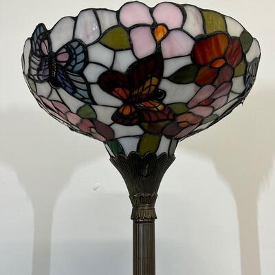 Butterfly Tiffany Style Floor Lamp