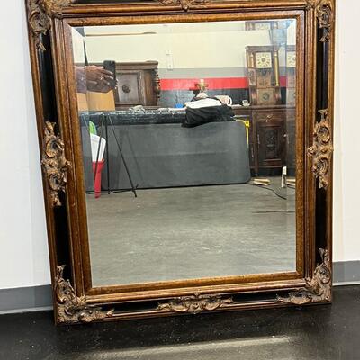 Large Ornate Wall Mirror