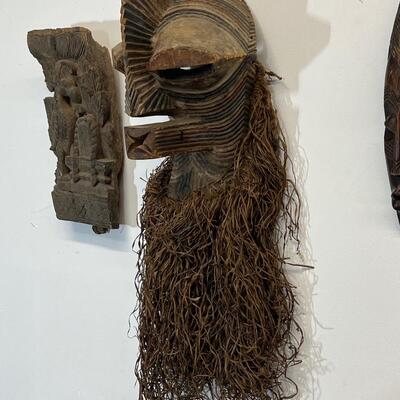 African Wall Art Fertility Mask