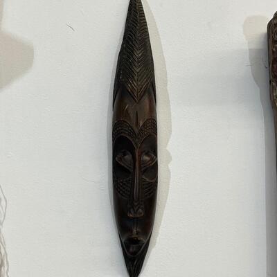 African Wall Art Fertility Mask