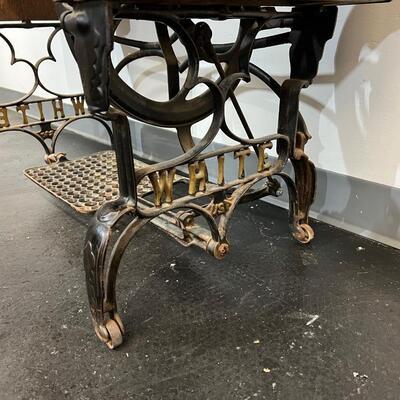Vintage White Rotary Sewing Machine