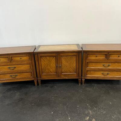 White Furniture 3 Piece Dresser Set
