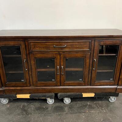 Dark Wood Entertainment Center