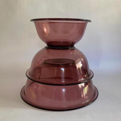 Purple Pyrex
