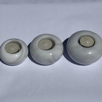 Marble Candle Holders