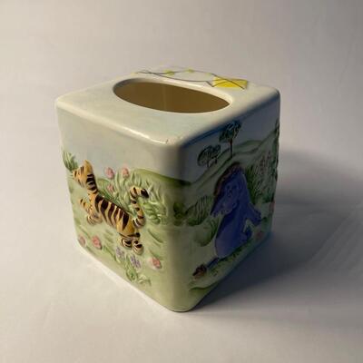 Winnie the Pooh Tissue Ceramic Box