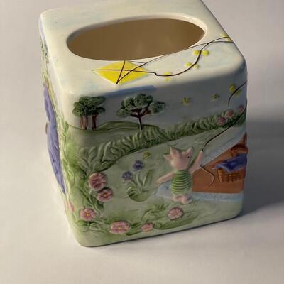 Winnie the Pooh Tissue Ceramic Box