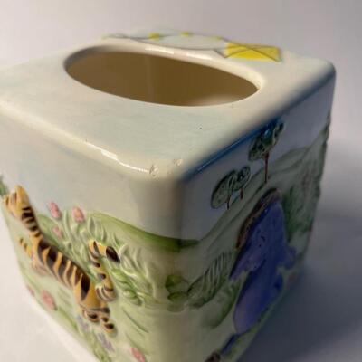 Winnie the Pooh Tissue Ceramic Box