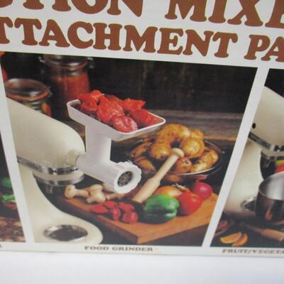 Kitchen Aid Multi-Function Mixer Attachment Pack With Pasta Maker Plates