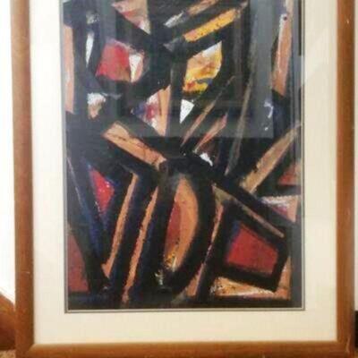 Art Mid-Century Oil Painting