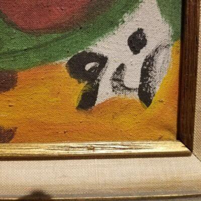 Art Mid-Century Oil Painting