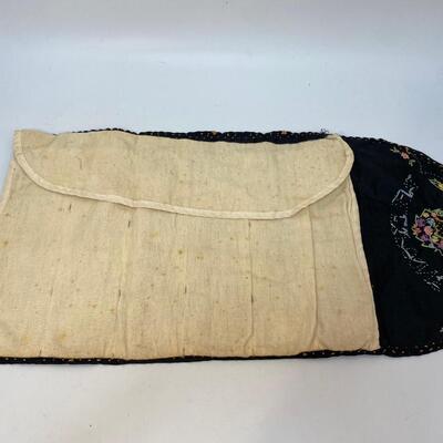 Vintage Hand Stitched Tablespoon Protective Cloth Storage Bag