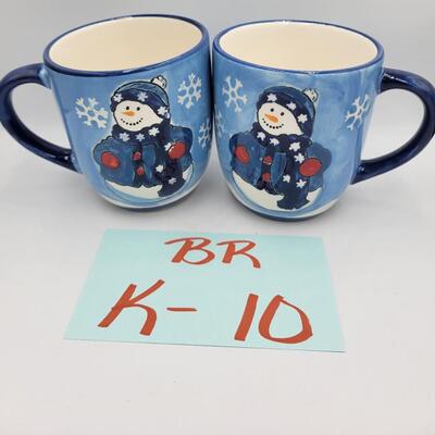 18 Pc Snowman Dinner Ware