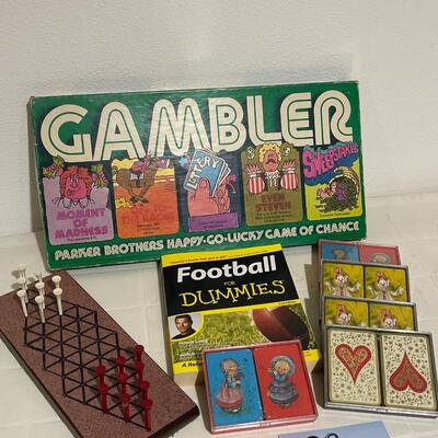 Gambler Board Game Lot