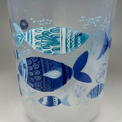 Large Plastic Nautical Fish Main Stays Gallon Pitcher