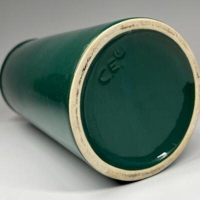 Decorative Green Ceramic Flower Vase