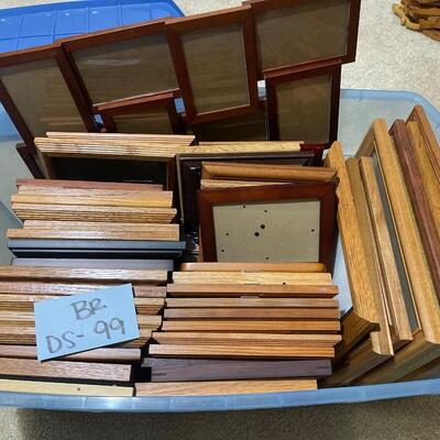 Huge tote of wooden frames