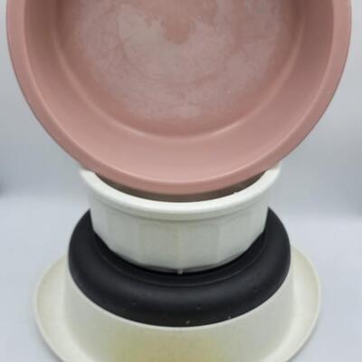 3 Pc Pet Food Dishes