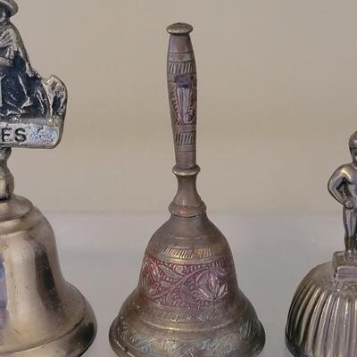 Lot 17: Vintage Brass Bells