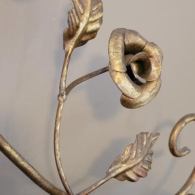 Lot 19: Vintage Decorative Brass Shelf
