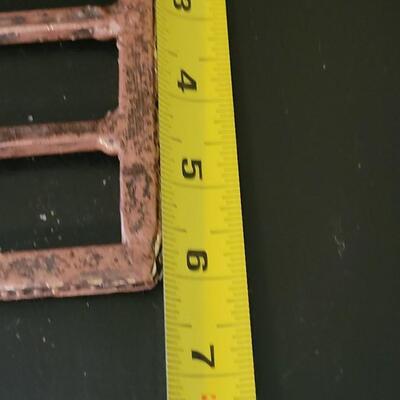 Lot 20:  Vintage Copper Wash Metal Shelf