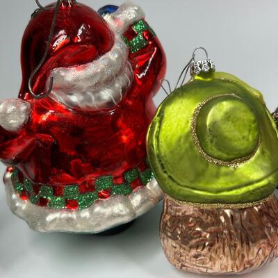 Lot of Miscellaneous Christmas Tree Hanging Ornaments