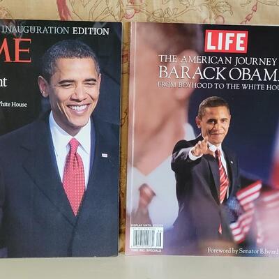 Lot 43: Vintage LIFE & TIME Magazines - President Obama