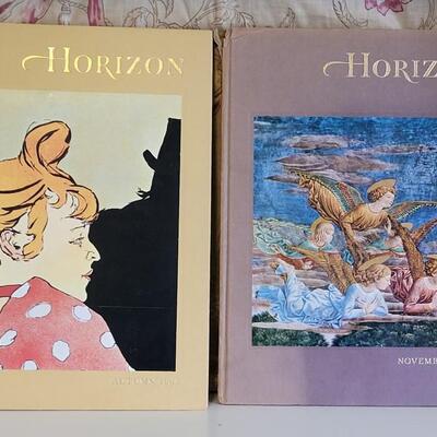 Lot 50: (2) Vintage Horizons Books