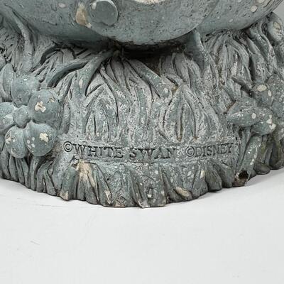 Pair of Disney Stone Plaster Eeyore & Tigger Garden Yard Art Statues