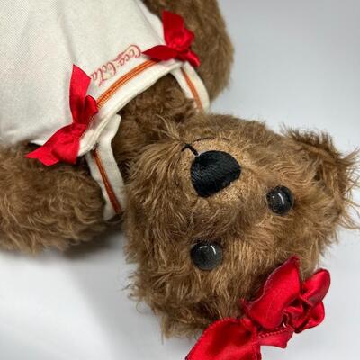 Retro Shelly Teddy Bear Coca Cola Heirloom Collectible Plush