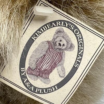 Kimbearly's Originals A&A Collectible Teddy Bear Push