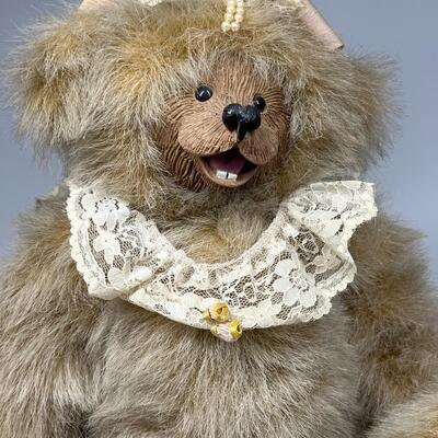Kimbearly's Originals A&A Collectible Teddy Bear Push