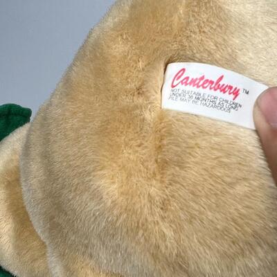 Pair of Novelty Souvenir Collector Teddy Bear Plush