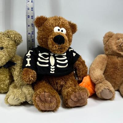 Mixed Lot of Collectible Teddy Bear Plush Animals