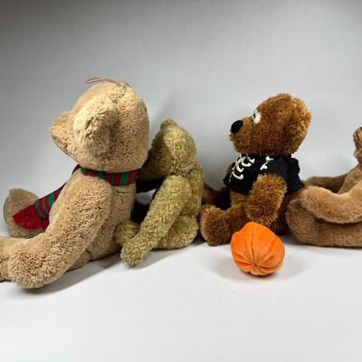 Mixed Lot of Collectible Teddy Bear Plush Animals