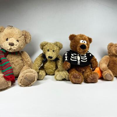 Mixed Lot of Collectible Teddy Bear Plush Animals