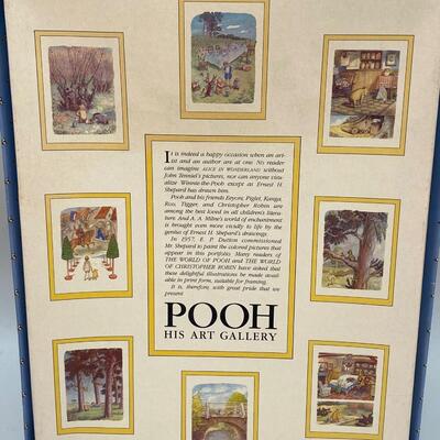 Winnie the Pooh His Art Gallery Watercolor Print Boxed Set