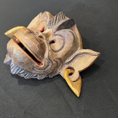 Tribal Mask, Wood Carved